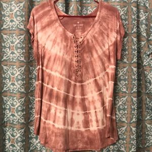 American Eagle Soft Tee, acid wash! Size large!